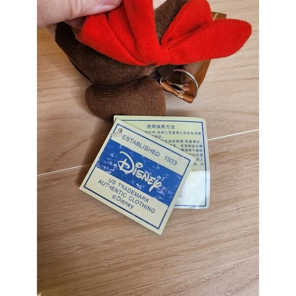 Japan Tokyo Disney Store Minnie Mouse Shopping Eco Bag Pouch - Picture 3 of 9